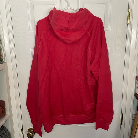 Lands End NWOT red oversized hoody XL - Picture 3 of 6